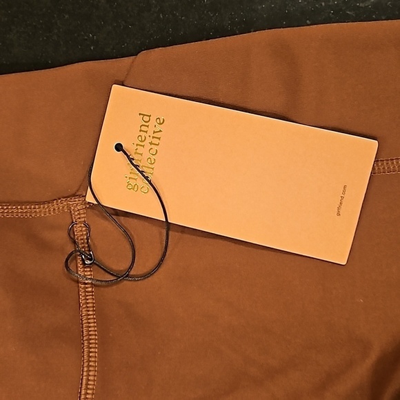 💕GIRLFRIEND COLLECTIVE💕 Compressive Pocket Leggings ~ Earth Brown Medium M NWT - Picture 15 of 16